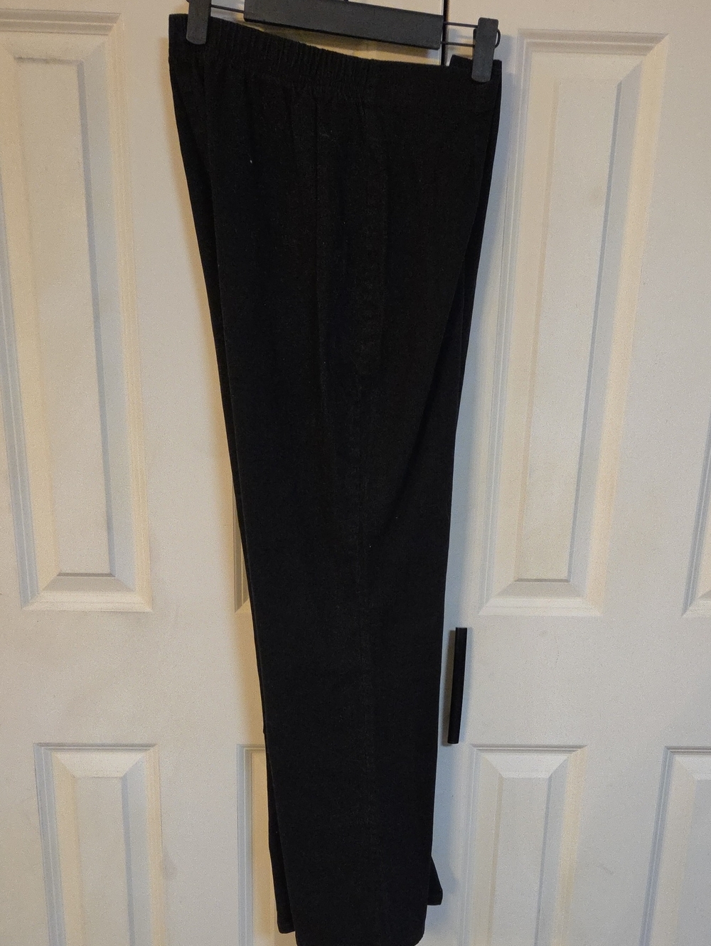 Faded Glory  Corduroy Black Straight Leg Pants